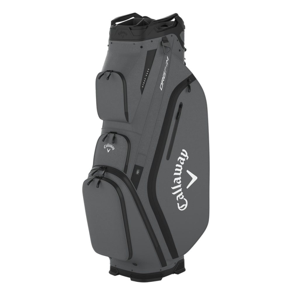 Callaway Cargo Cart Bag – Maximum Storage & Functionality - Gray - golf cart bags