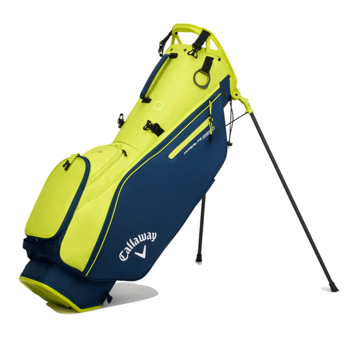 Callaway Hyperlite Zero Stand Bag – Ultralight & High Performance - Yellow - Golf Stand Bag