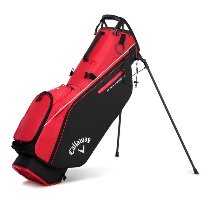 Callaway Hyperlite Zero Stand Bag – Ultralight & High Performance - Red - Golf Stand Bag