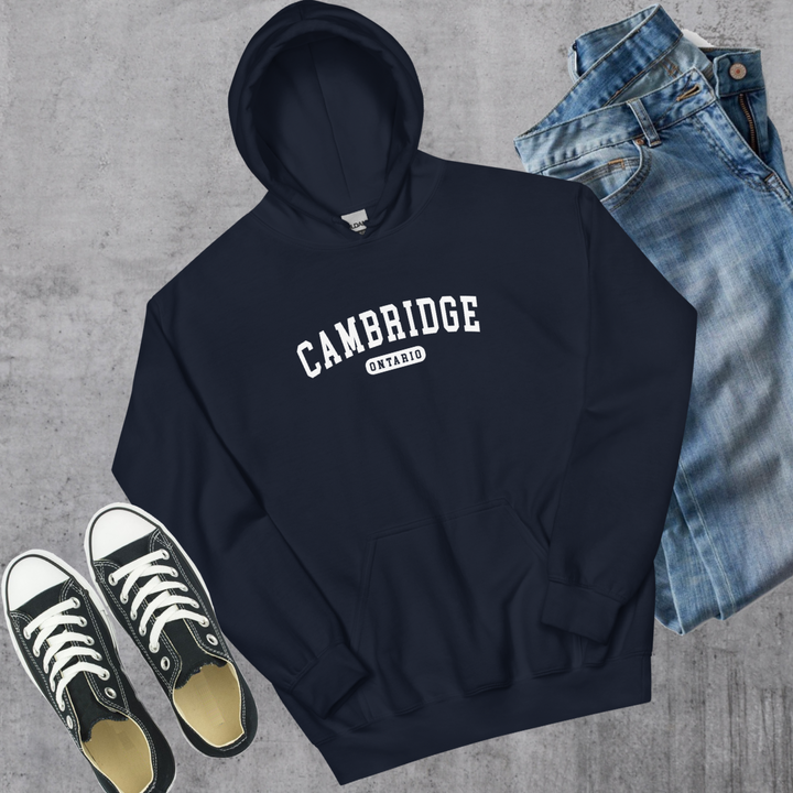 Cambridge ON College Hoodie - Navy / S