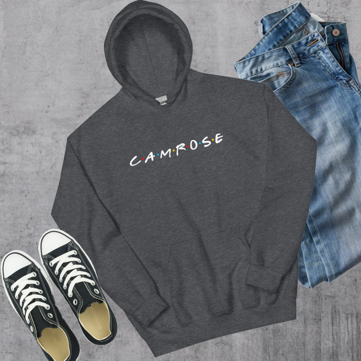 Camrose Friends Hoodie - Dark Heather / S