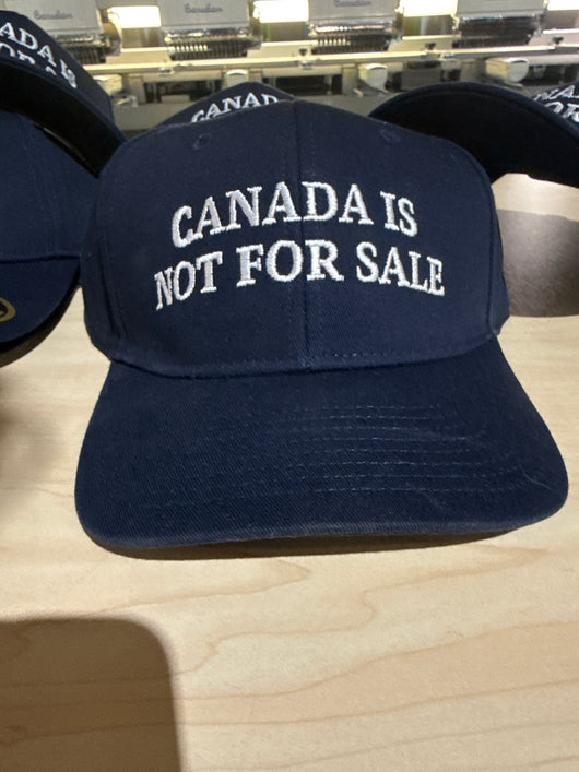 Canada is Not For Sale Cap - Black - Hats