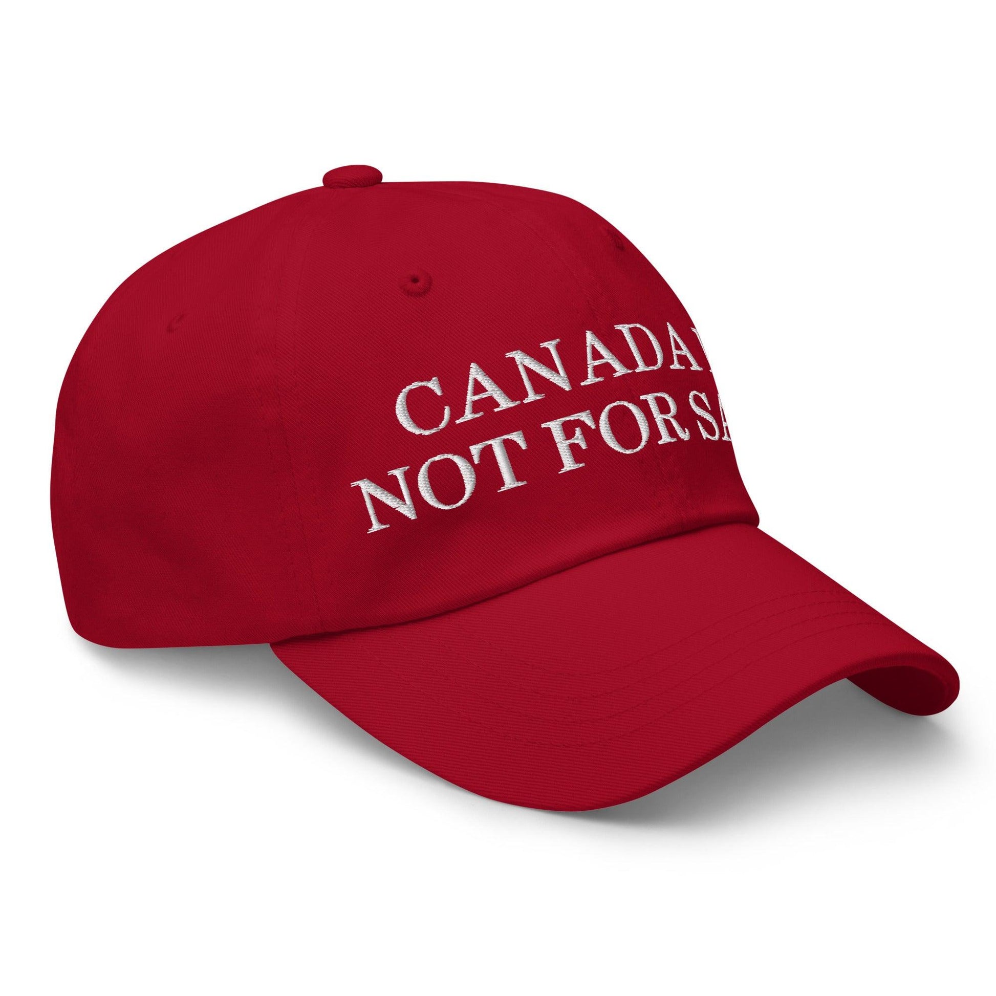 Canada is not for Sale Embroidered Dad Hat - Headwear