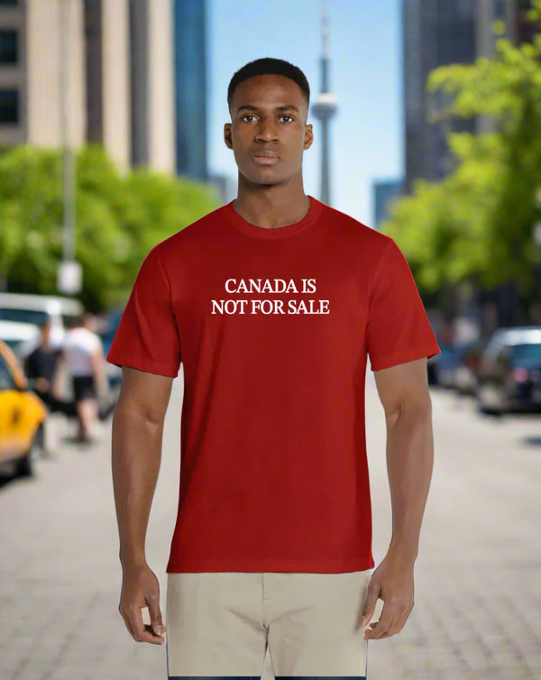 Canada is Not For Sale T-Shirt - Red / Small - T-Shirt