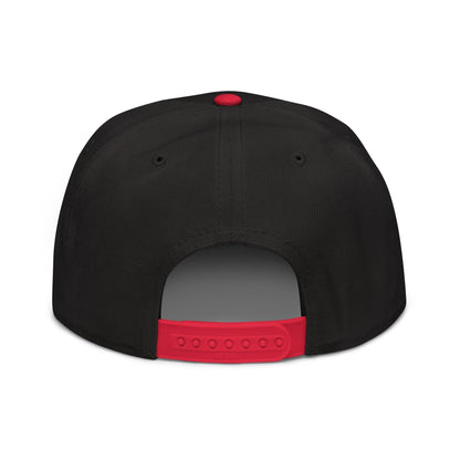 Canada is not for Sale 1867 Flag Embroidered Flat Brim Bill Snapback Hat - Headwear