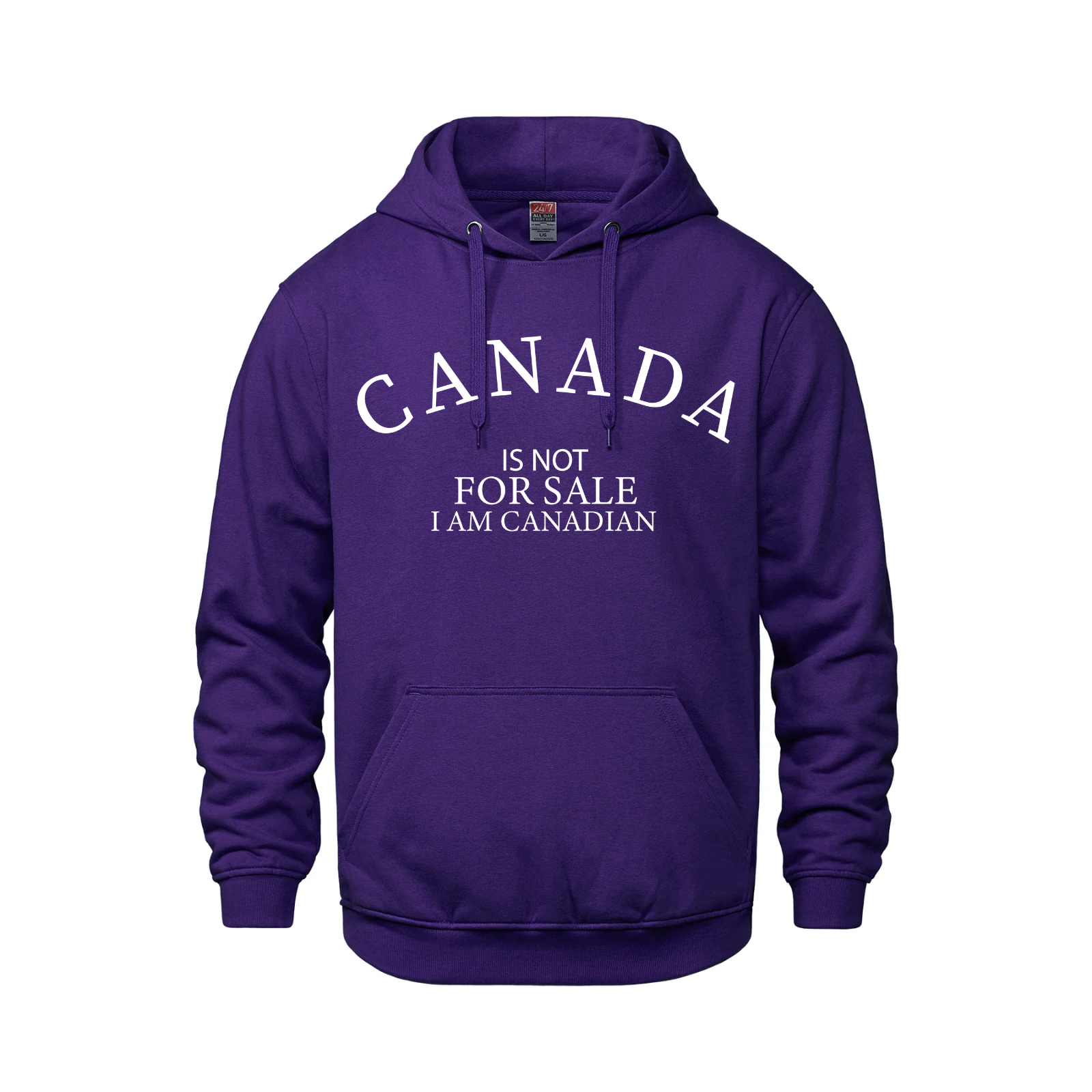 Canada is Not For Sale - I Am Canadian Pullover Hoodie *SALE* - Sweatshirts & Hoodies