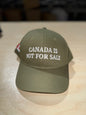 Canada is Not For Sale Cap - Military Green - Hats