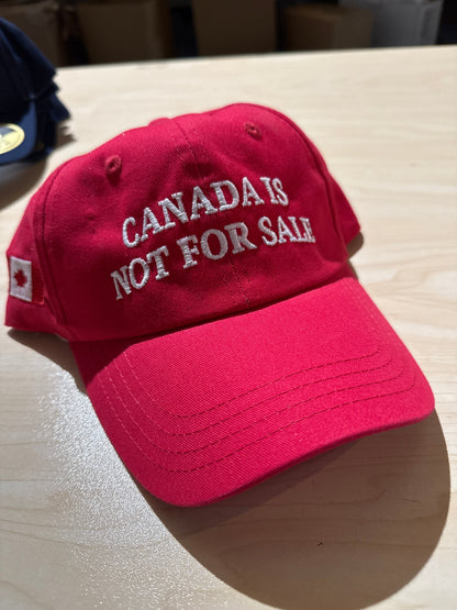 Canada is Not For Sale Cap - True Red - Hats