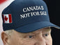 Political baseball cap from Canada is Not For Sale Hat, perfect for custom apparel sale hat options