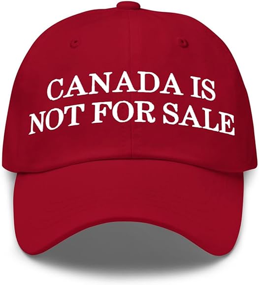 Canada is Not For Sale Hat - Red - Headwear