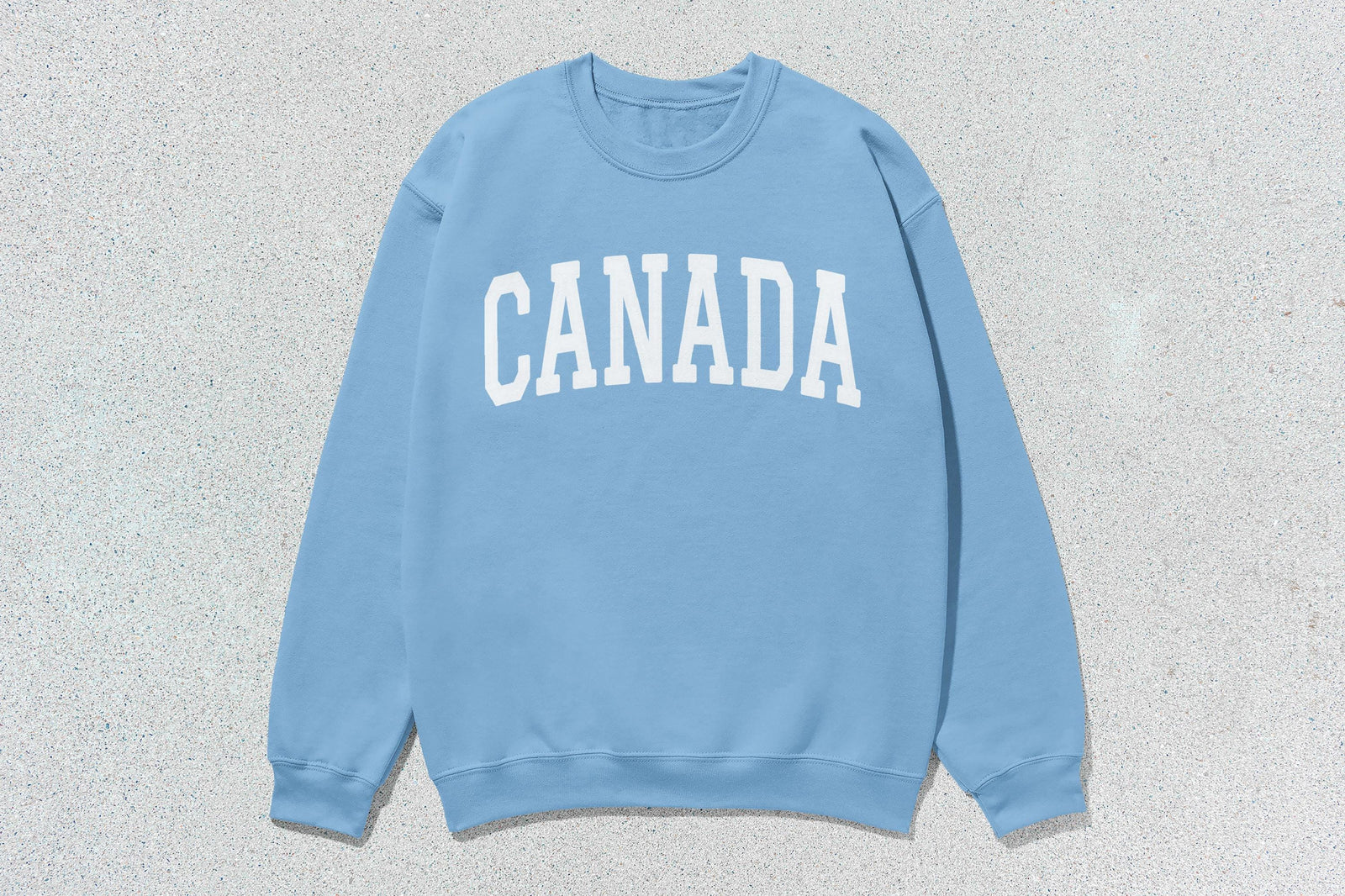 Canada - Unisex Heavy Blend™ Crewneck Sweatshirt - Blue / Small - Sweatshirts & Hoodies