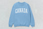 Canada - Unisex Heavy Blend™ Crewneck Sweatshirt - Blue / Small - Sweatshirts & Hoodies