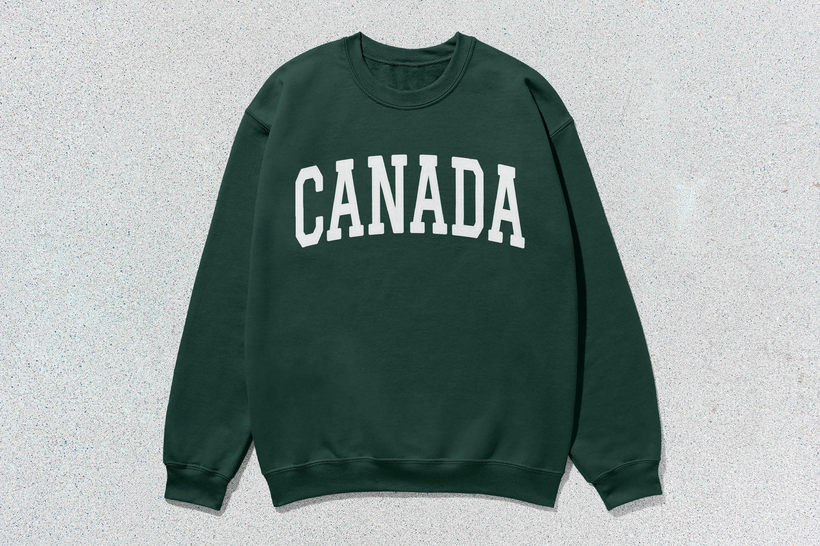 Canada - Unisex Heavy Blend™ Crewneck Sweatshirt - Green / Small - Sweatshirts & Hoodies