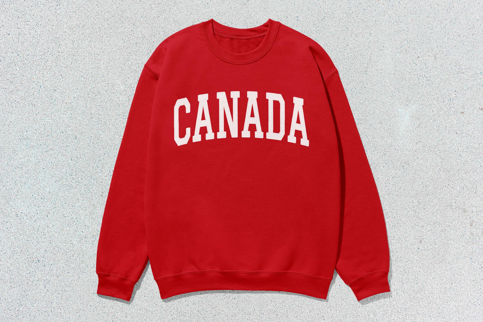 Canada - Unisex Heavy Blend™ Crewneck Sweatshirt - Red / Small - Sweatshirts & Hoodies