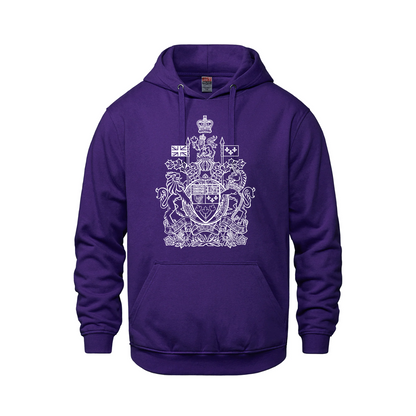 Canadian Coat of Arms Pullover Hoodie - Youth - Sweatshirts & Hoodies