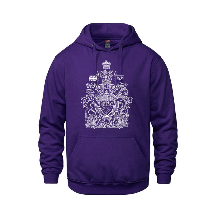 Canadian Coat of Arms Pullover Hoodie - Sweatshirts & Hoodies