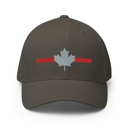 Canadian Thin Red Line Hat - Snapback - Dark Grey - Headwear