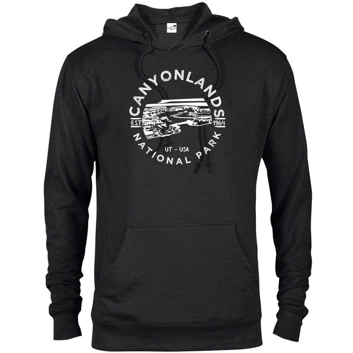 Canyonlands National Park Hoodie - Black / S - hoodie