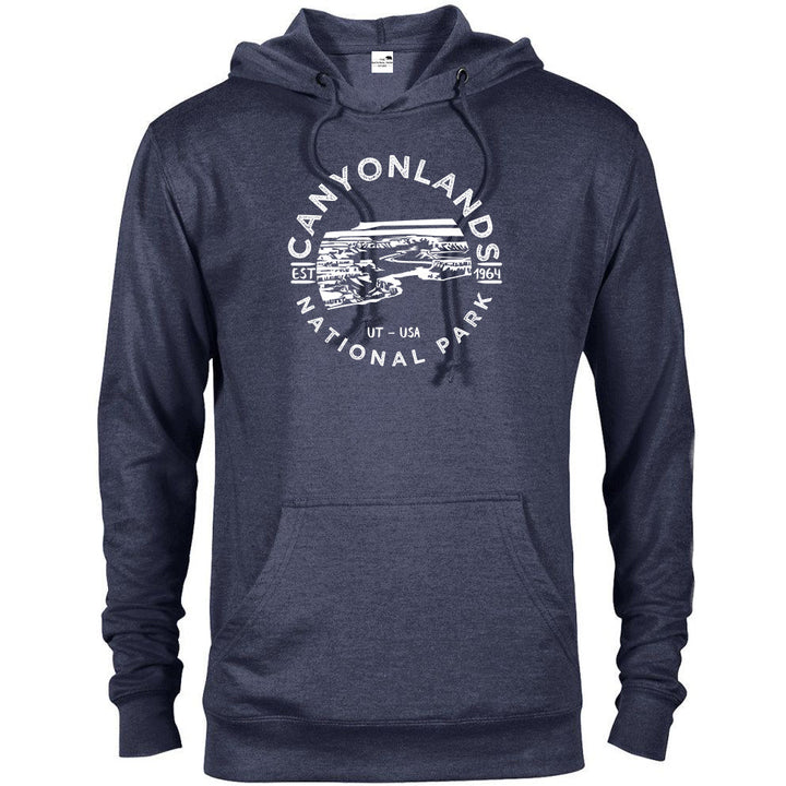 Canyonlands National Park Hoodie - Denim Heather / S - hoodie