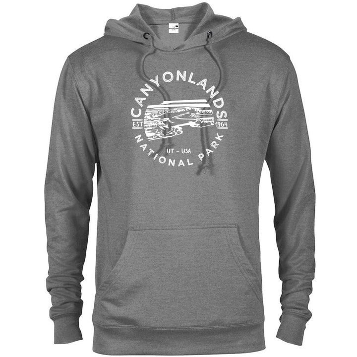 Canyonlands National Park Hoodie - Graphite / S - hoodie