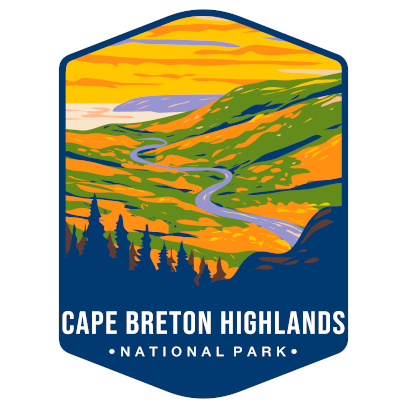 Cape Breton Highlands National Park Sticker Large - sticker