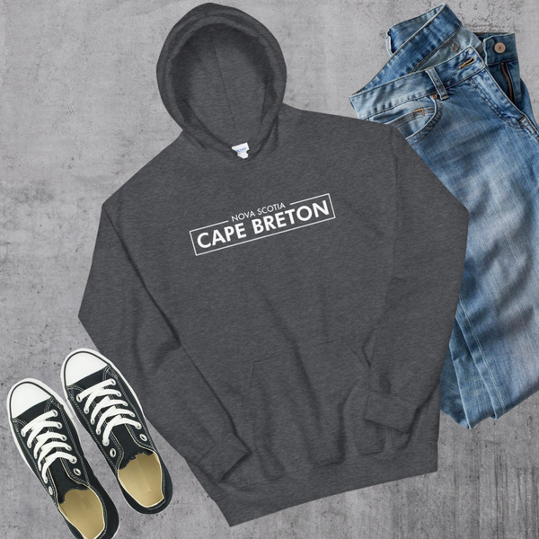 Cape Breton NS Hoodie - Dark Heather / S