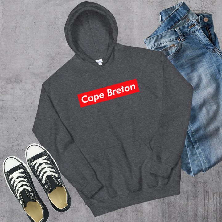 Cape Breton Supreme’d Hoodie - Dark Heather / S