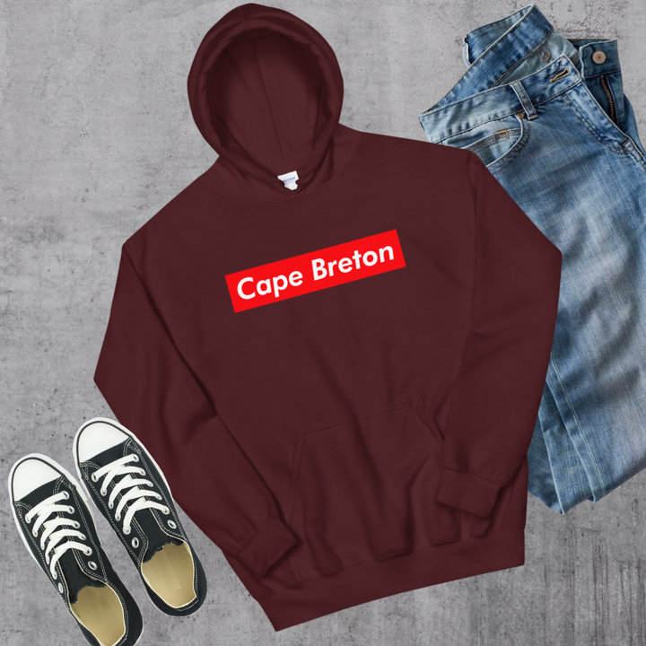 Cape Breton Supreme’d Hoodie - Maroon / S