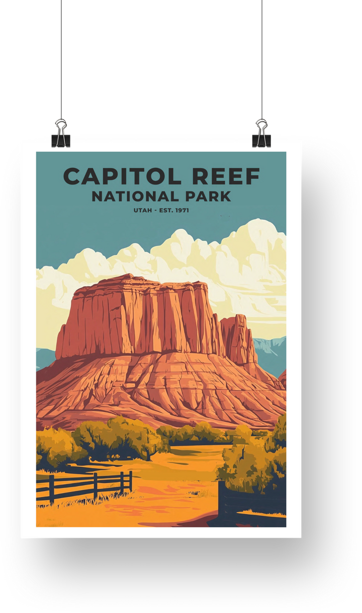 Capitol Reef National Park Poster - poster