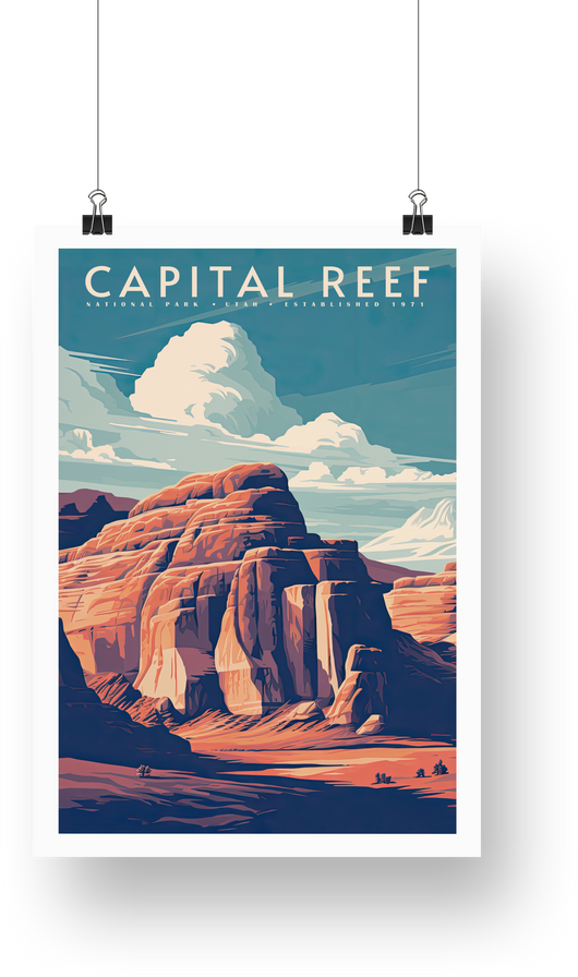 Capitol Reef National Park Poster - poster