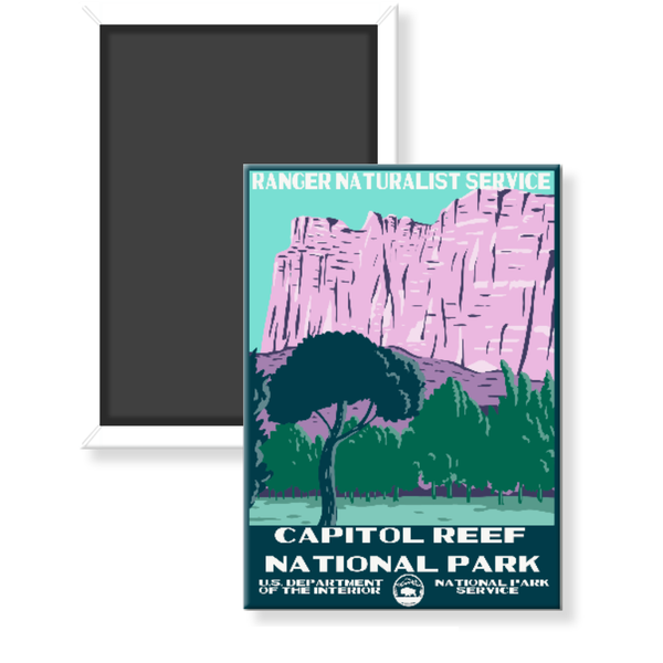 Capitol Reef National Park WPA Magnet - magnet