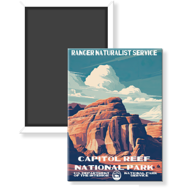 Capitol Reef National Park WPA Magnet - magnet