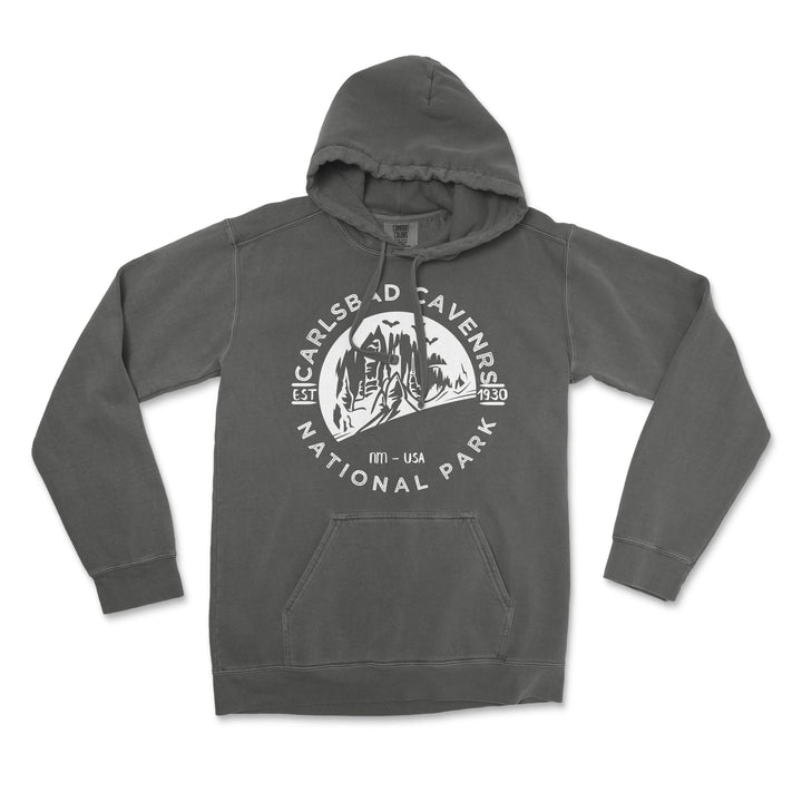 Carlsbad Caverns National Park Comfort Colors Hoodie - S / Pepper - hoodie