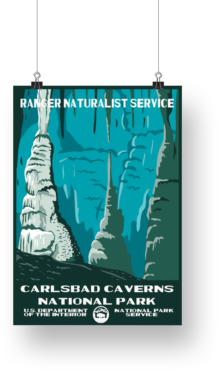 Carlsbad Caverns National Park Poster - poster