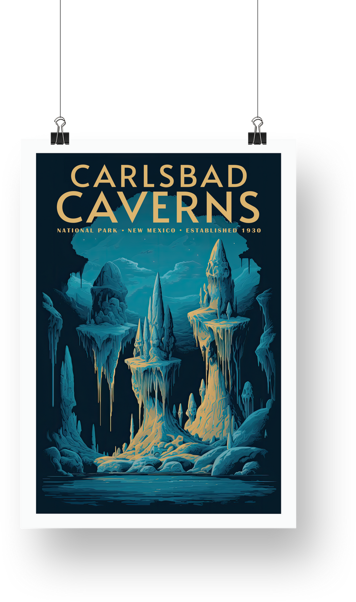 Carlsbad Caverns National Park Poster - poster