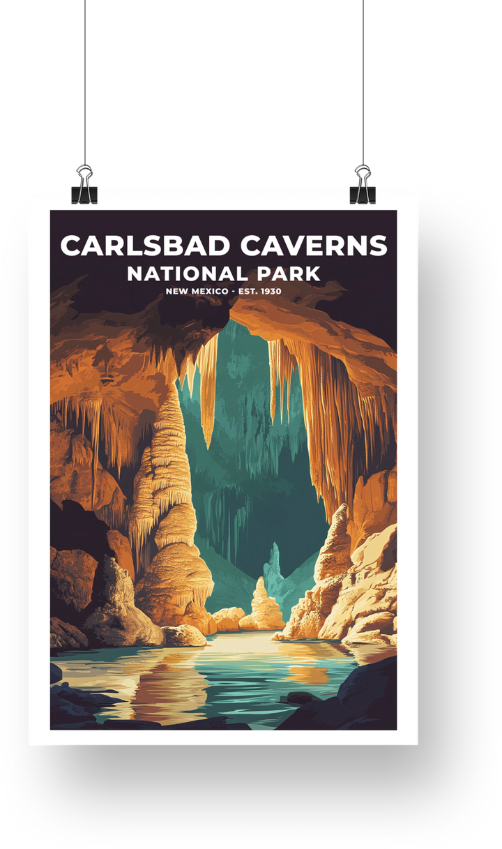 Carlsbad Caverns National Park Poster - poster