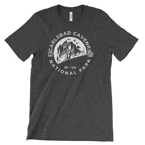 Carlsbad Caverns National Park T shirt - S / Dark Grey Heather - tshirt