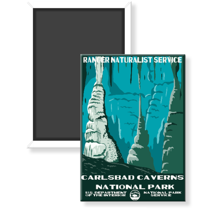 Carlsbad Caverns National Park WPA Magnet - magnet