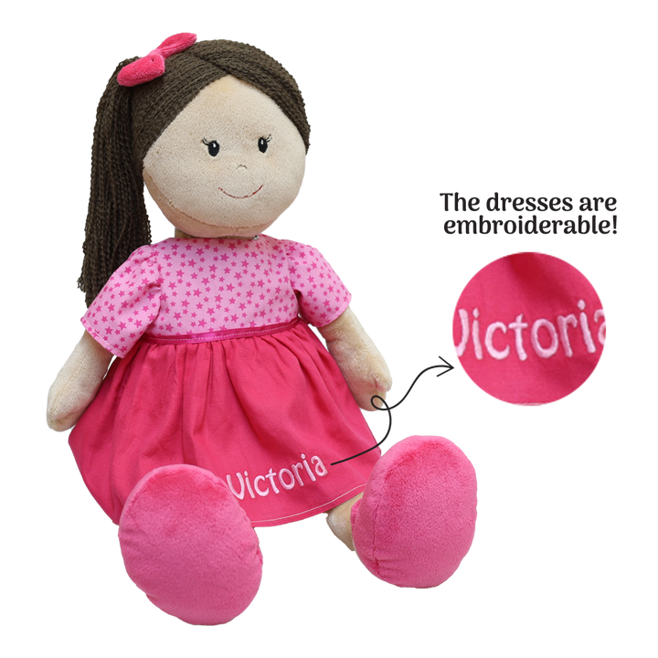 Cathy Doll 20’’ - pink - Embroider Buddy®