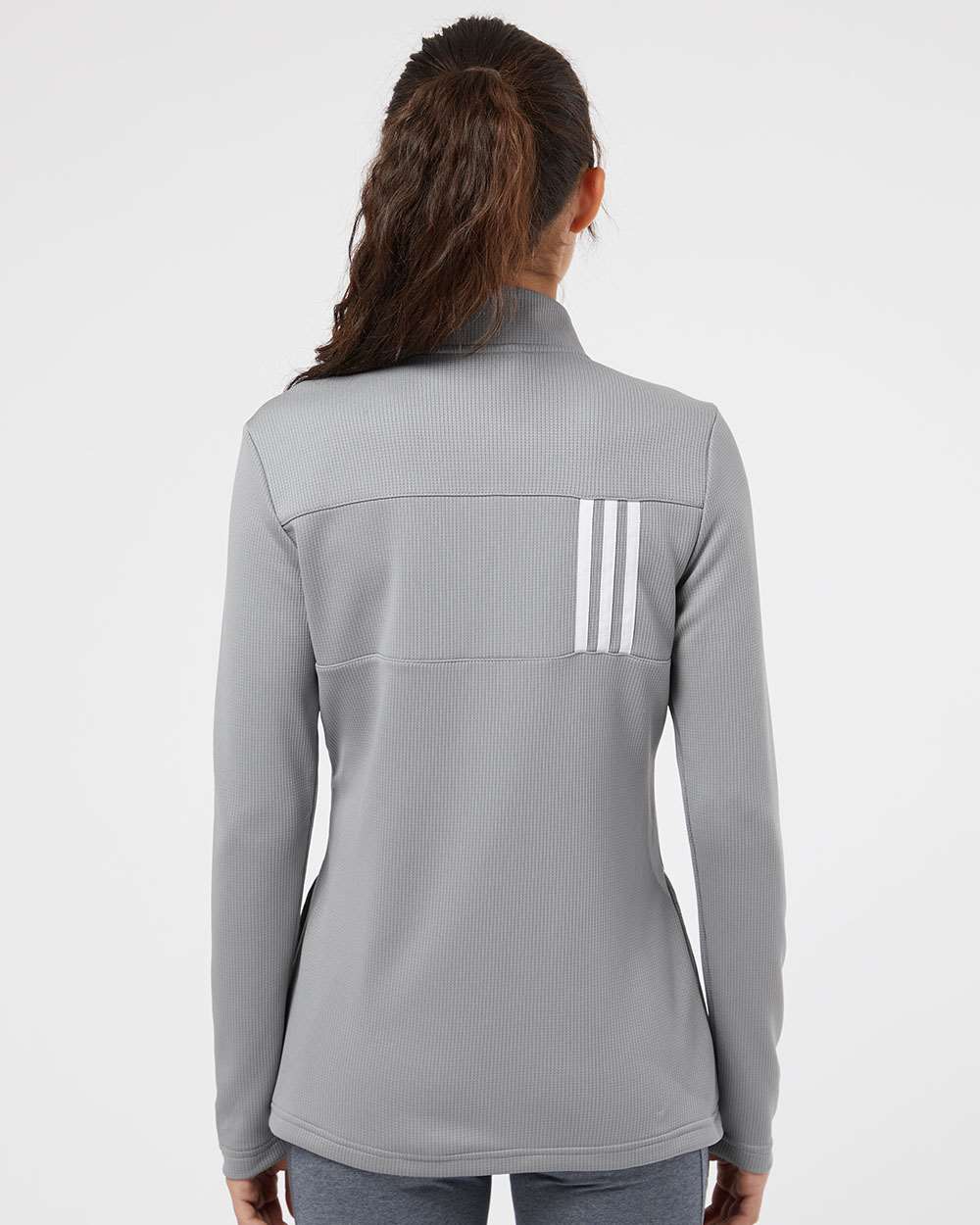 Adidas Women's 3-Stripes Double Knit Full-Zip A483