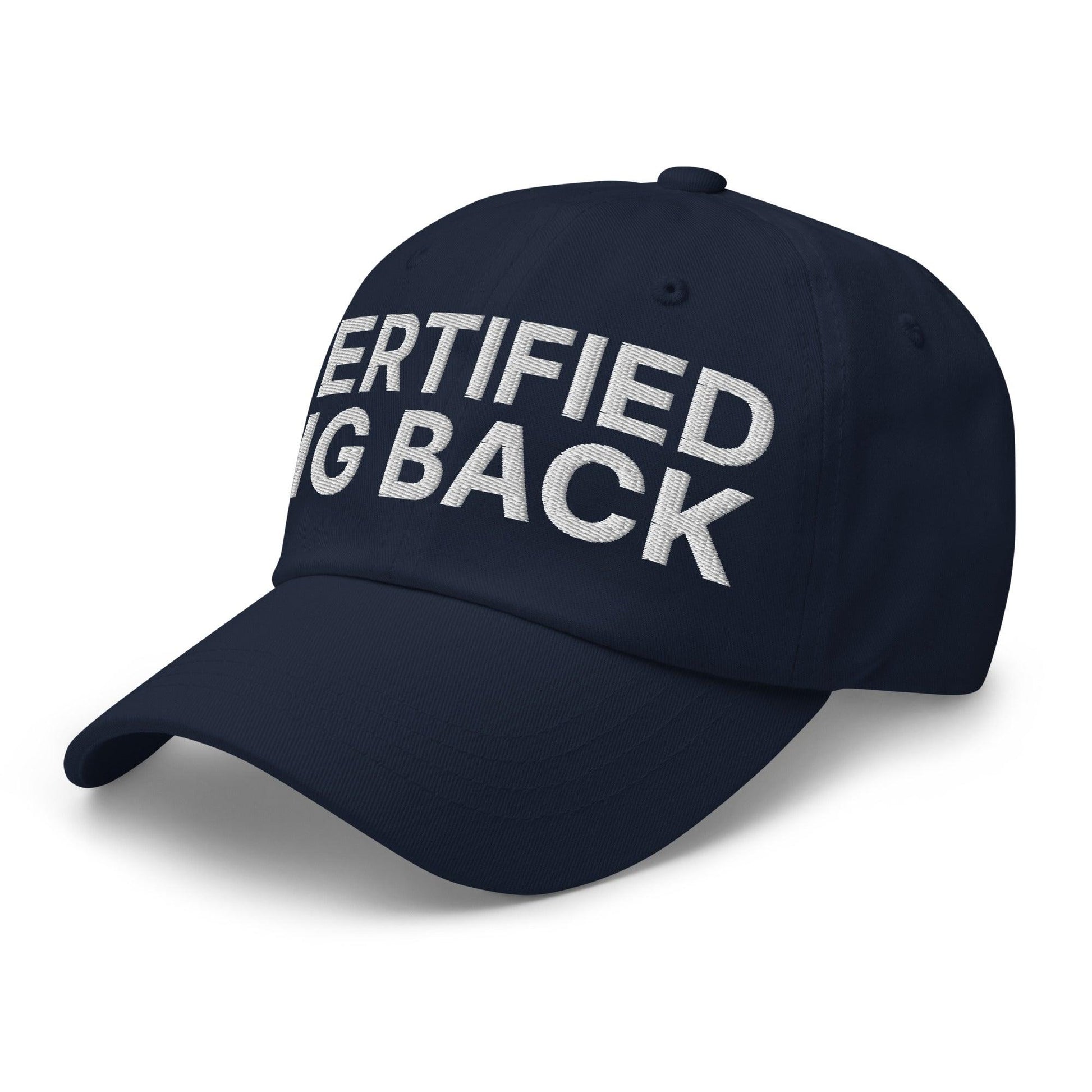Certified Big Back Embroidered Dad Hat