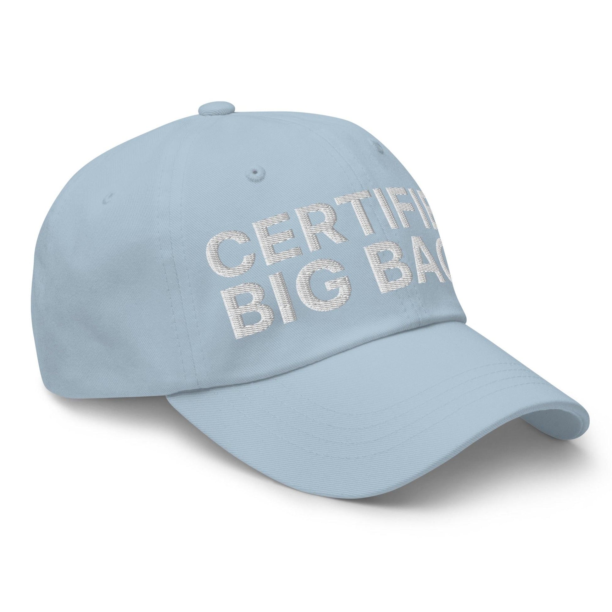Certified Big Back Embroidered Dad Hat