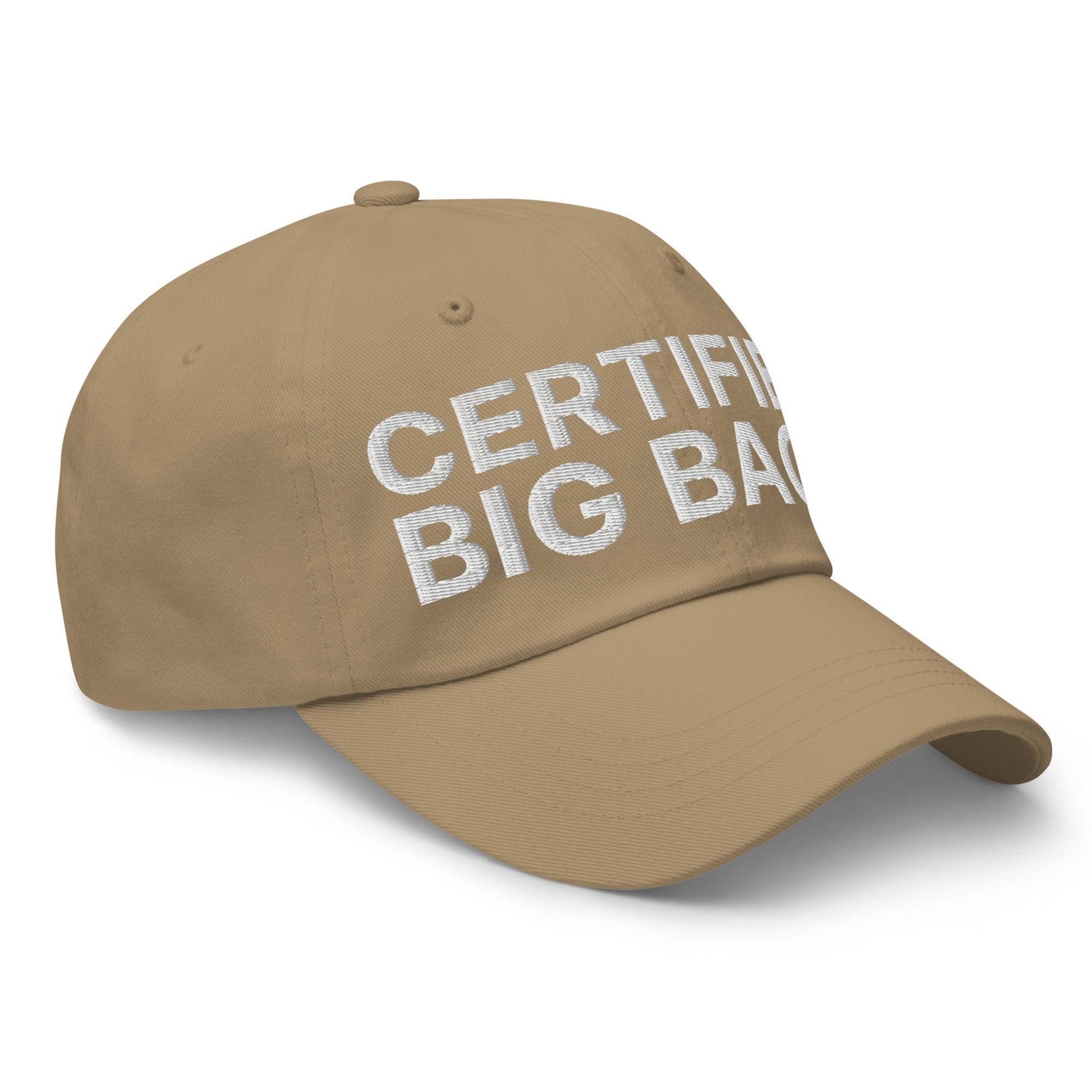 Certified Big Back Embroidered Dad Hat