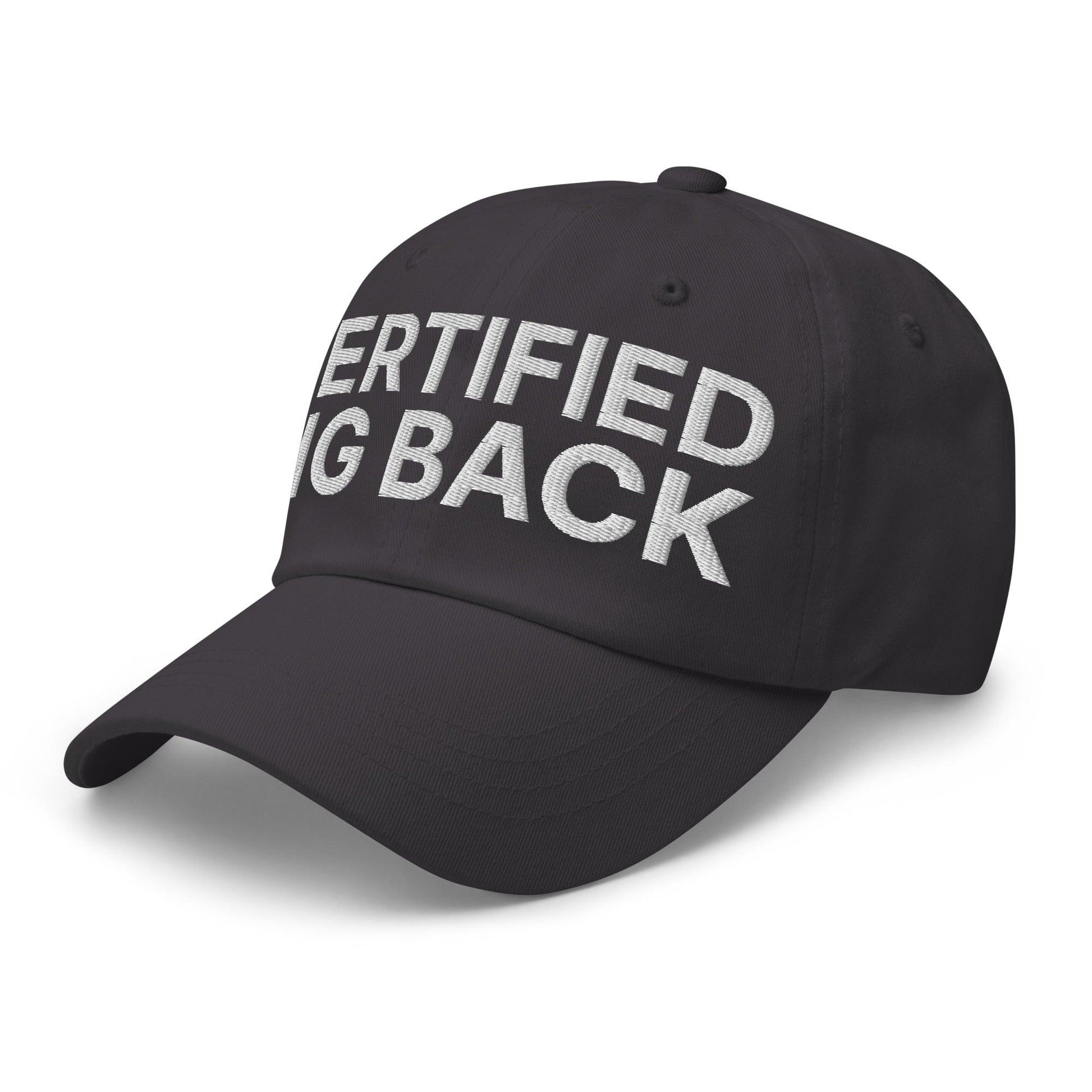 Certified Big Back Embroidered Dad Hat