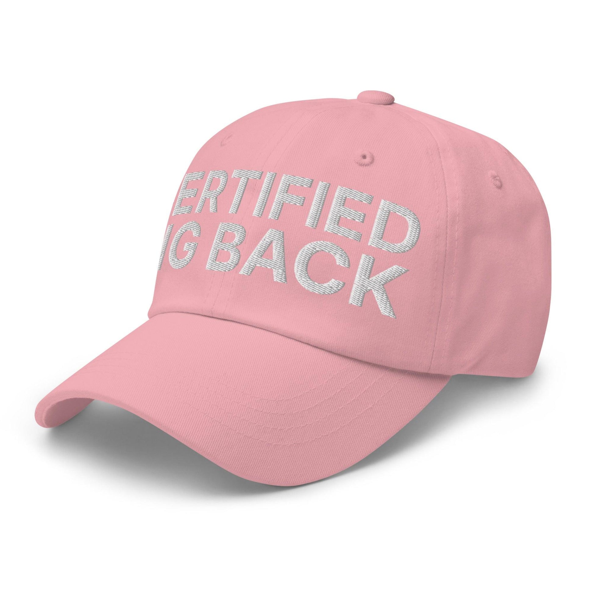 Certified Big Back Embroidered Dad Hat
