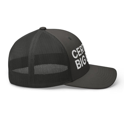 Certified Big Back Embroidered Mesh Trucker Hat