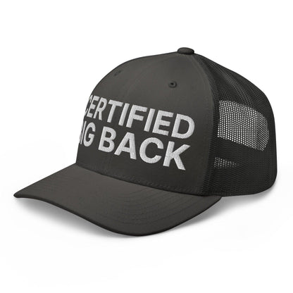 Certified Big Back Embroidered Mesh Trucker Hat