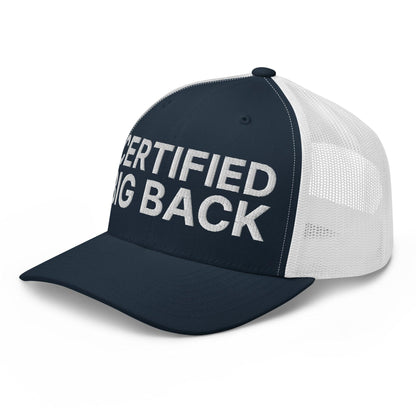 Certified Big Back Embroidered Mesh Trucker Hat