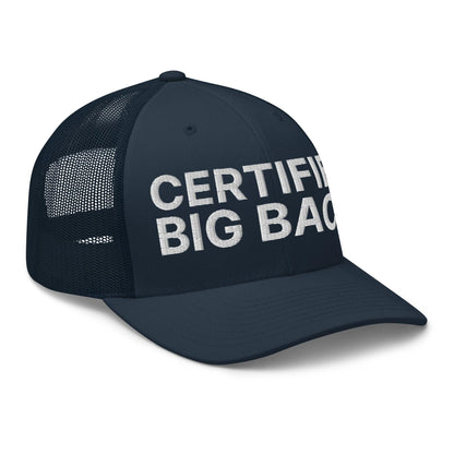 Certified Big Back Embroidered Mesh Trucker Hat