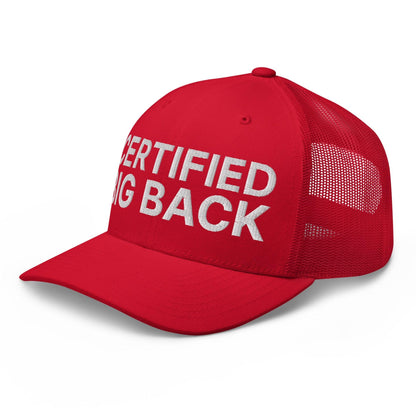 Certified Big Back Embroidered Mesh Trucker Hat